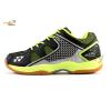 Yonex All England 15 Black Lime Green Badminton Shoes In-Court With Tru Cushion Technology